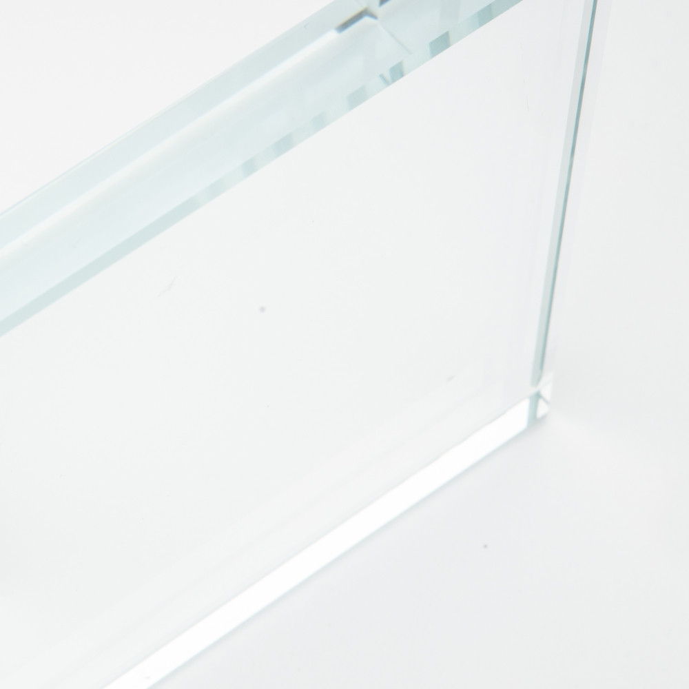vidrio de borosilicato transparente
